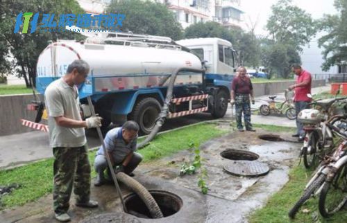 上海浦东新区南码头路沉淀池清理